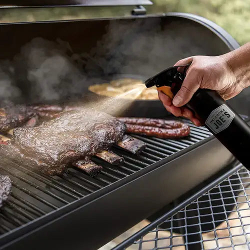 Botella 2 en 1 Spray e Inyector para Carne Oklahoma Joe’s Acero Inox 12 oz (6285584R06) - Inyectores