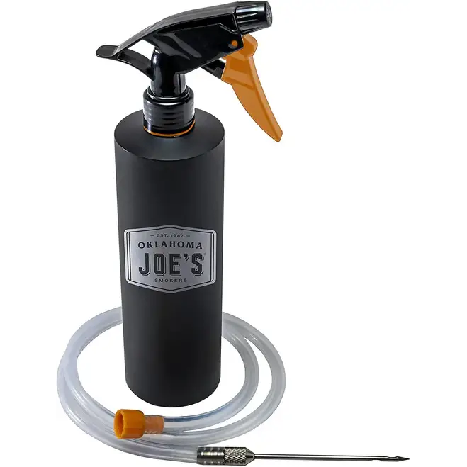 Botella 2 en 1 Spray e Inyector para Carne Oklahoma Joe’s Acero Inox 12 oz (6285584R06) - Inyectores