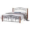 Cama Metal Madera Matrimonial Tokoa (CA-1704) yapcr.com Costa Rica