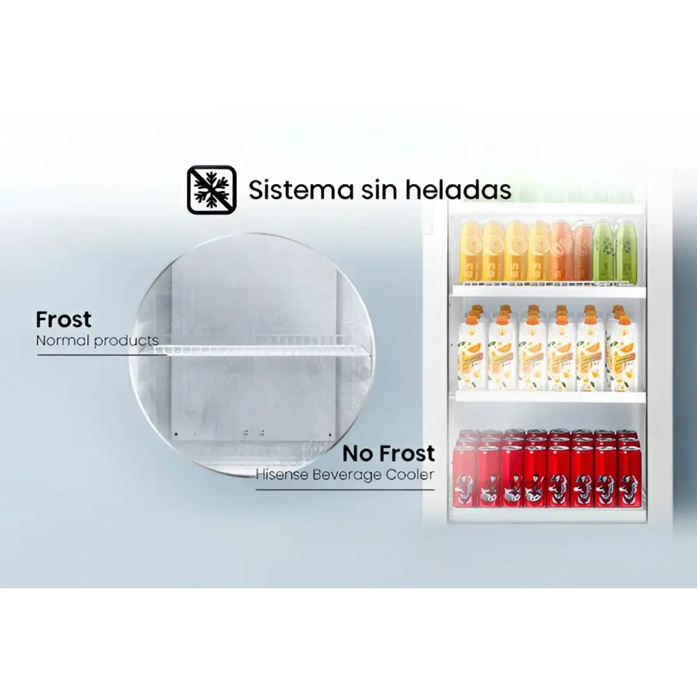 Cámara de Enfriamiento 8.3CF 242L Hisense (SC-242) - Cámaras