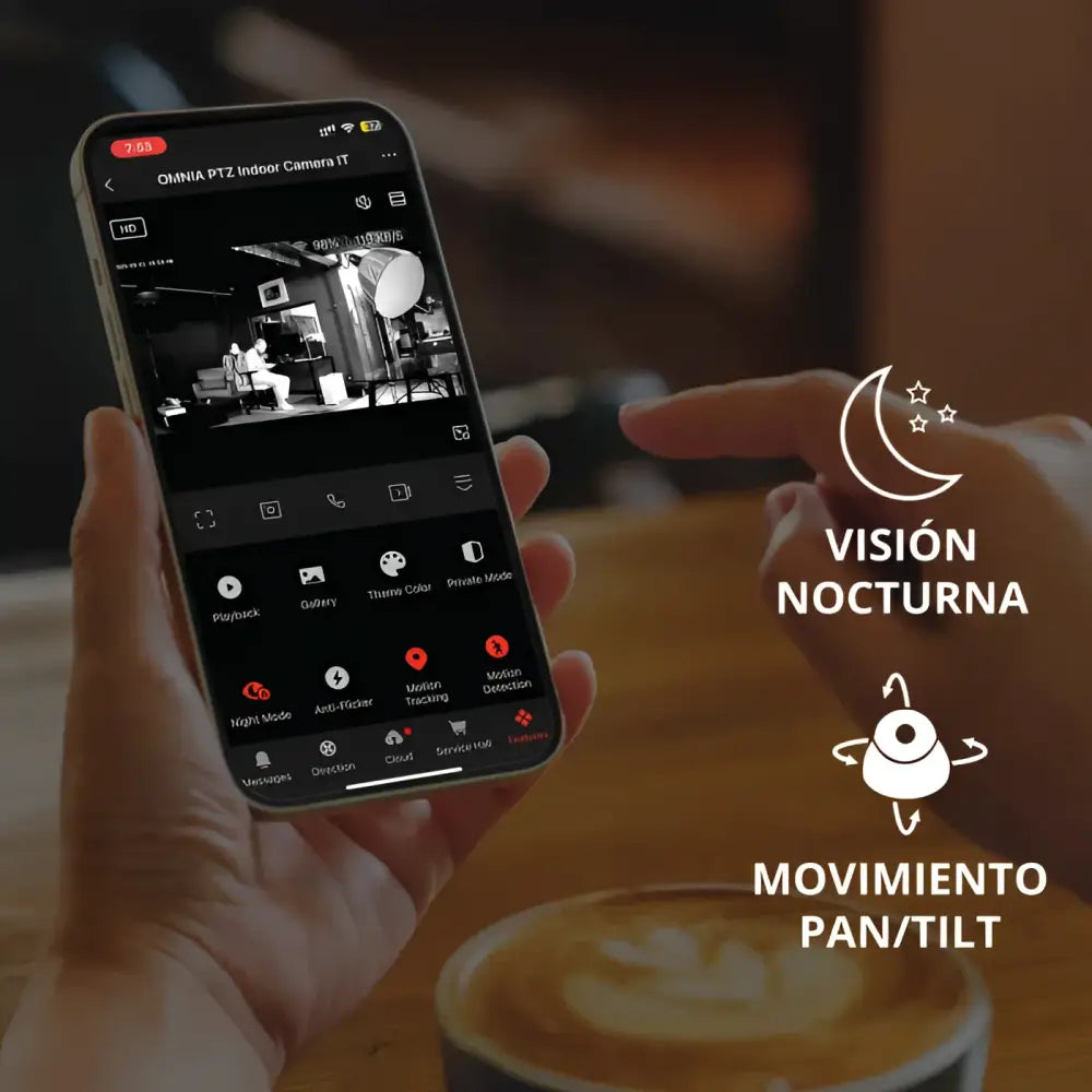 Cámara de Seguridad Wi-Fi para Interiores Omnia 2K (OIPC286)