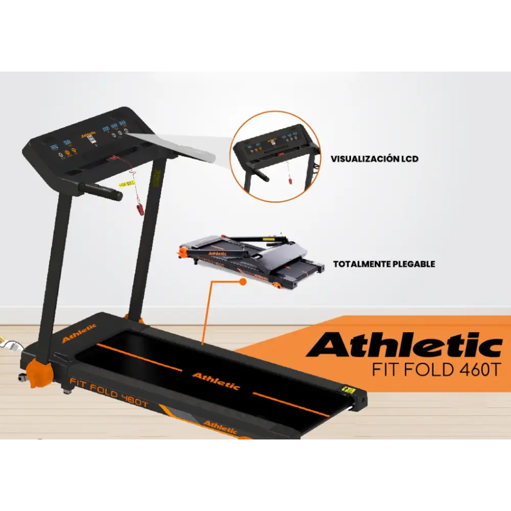 Caminadora Eléctrica 1.5 HP Athletic 460T - Caminadoras