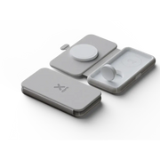 Cargador Inalámbrico de Viaje 3 en 1 Gris Xtorm (XWF31) - Base Carga Inalámbrica