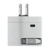 Cargador Rápido de Pared USB-C 67W 2 Puertos Cable Retráctil HIKSEMI Blanco (HS-HUB-GAN67) - Cargadores
