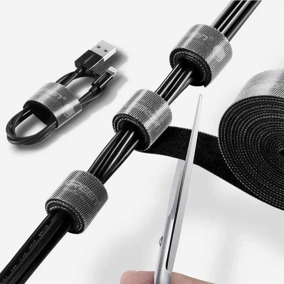 Cinta Organizadora de Cables 5m Ugreen LP124 (40356) - Organizador