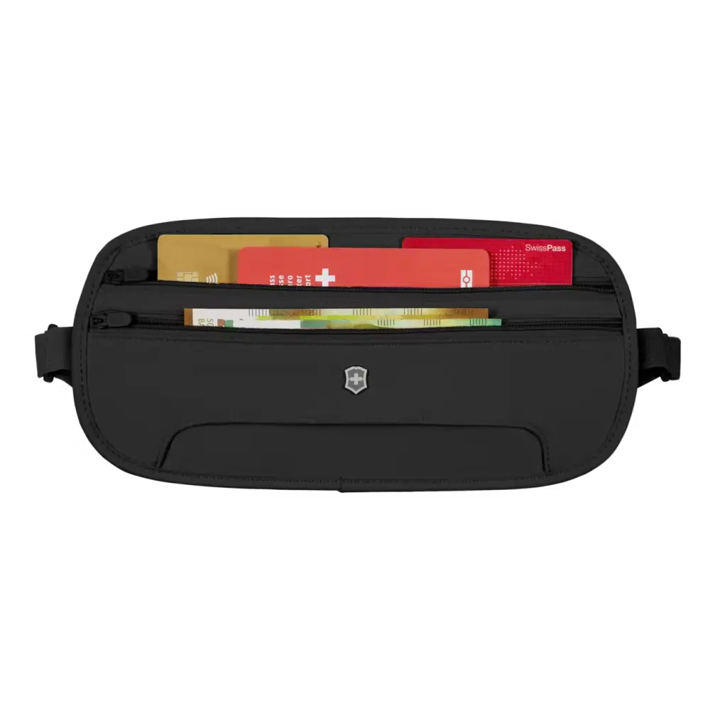 Cinturón de Seguridad Lujo Tipo Canguro con Protección RFID Victorinox Negro (610601) Bolso