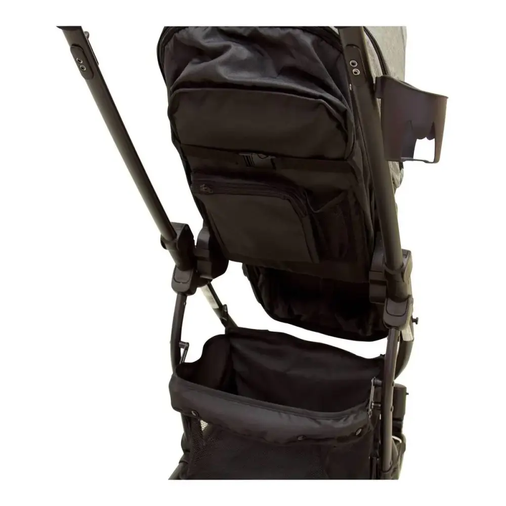 Coche con Portabebé Prinsel Prima Gris (PS5046) - Coches
