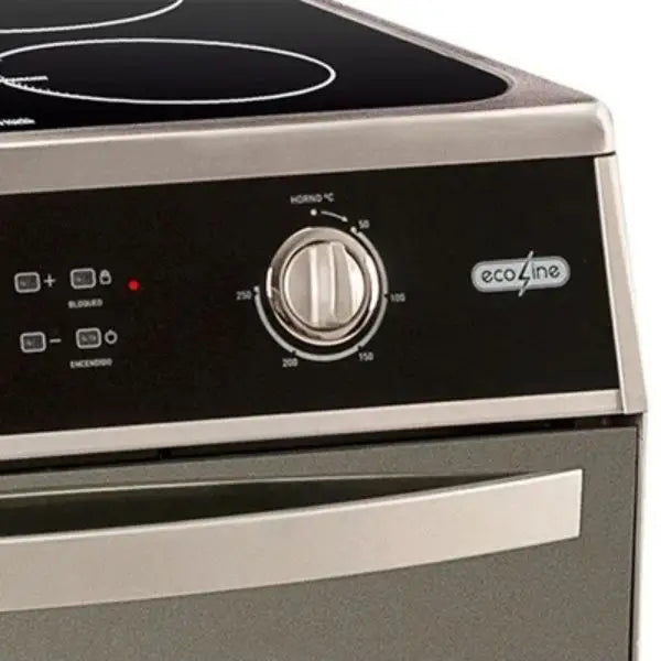 Cocina Eléctrica de Inducción 24’’ Ecoline (Ivanna Acero) + Regalía Juego Ollas Monix 6 Piezas - Cocinas