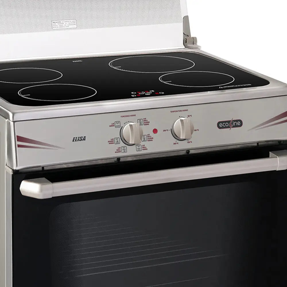 Cocina Eléctrica de Inducción 30’’ Ecoline (Elisa Acero) + Regalía Juego Ollas Monix 7 Piezas - Cocinas