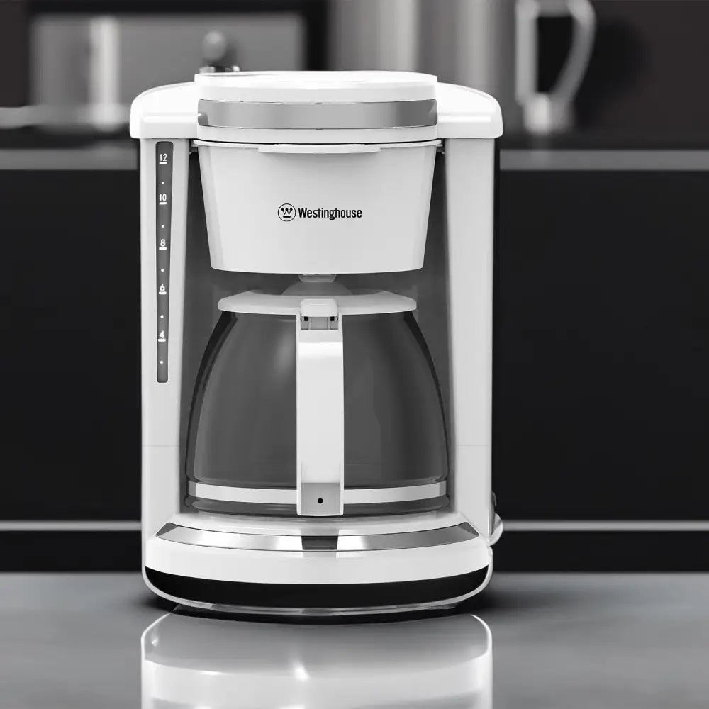 Coffee Maker 12 Tazas Blanco con Filtro Westinghouse (WKCMYD19WH) - Makers