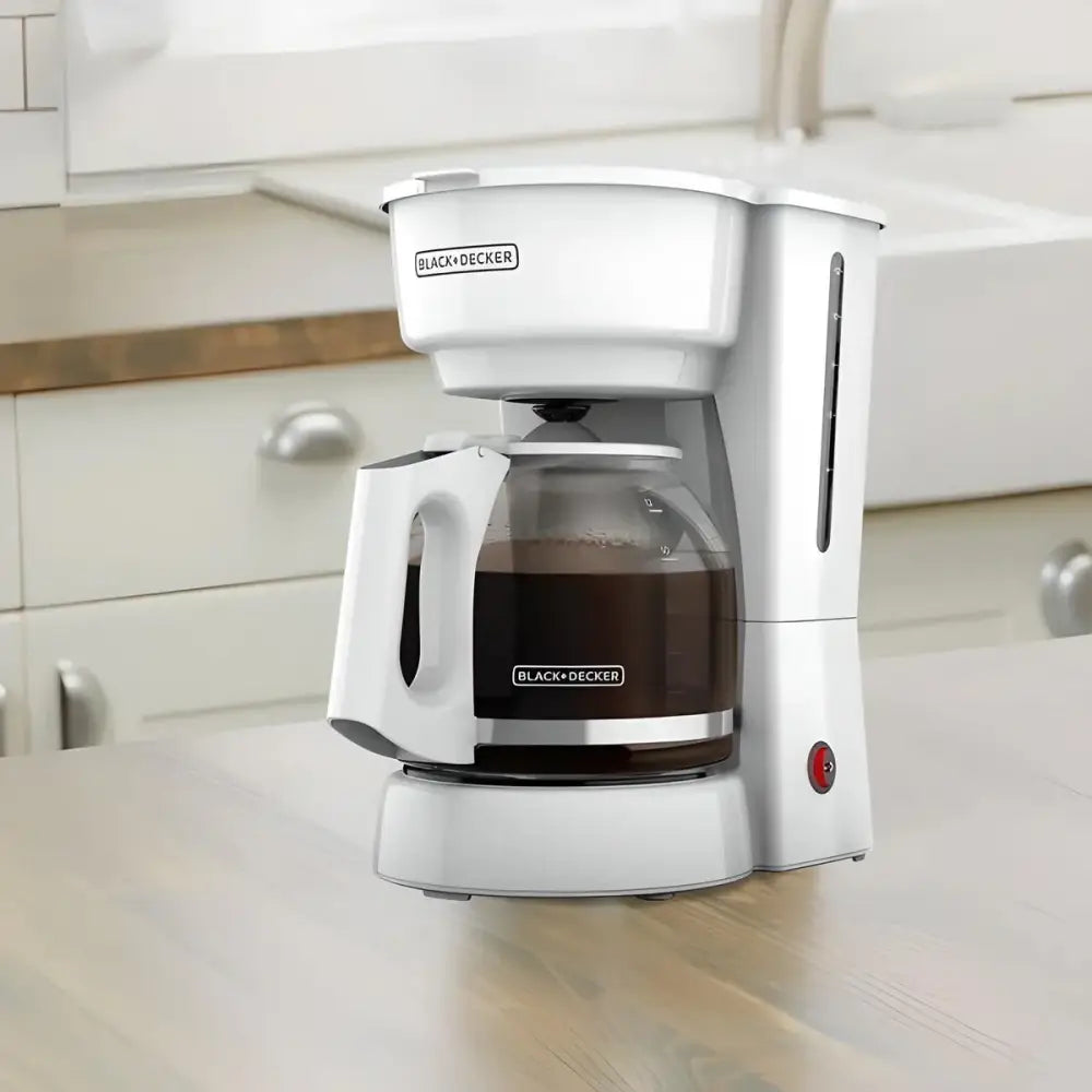 Coffee Maker Black + Decker 12 Tazas Blanco (CM0916W) - Makers