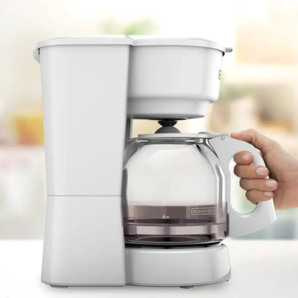 Coffee Maker Black + Decker 12 Tazas Blanco (CM0916W) - Makers