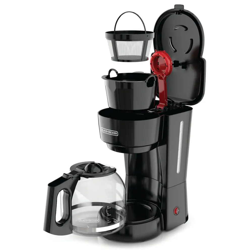 Coffee Maker Black + Decker 12 Tazas Negro (CM0916B) - Makers