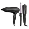 Combo Plancha + Secadora + Rizador Remington (S5520-D3015ML-F) - Planchas para Cabello