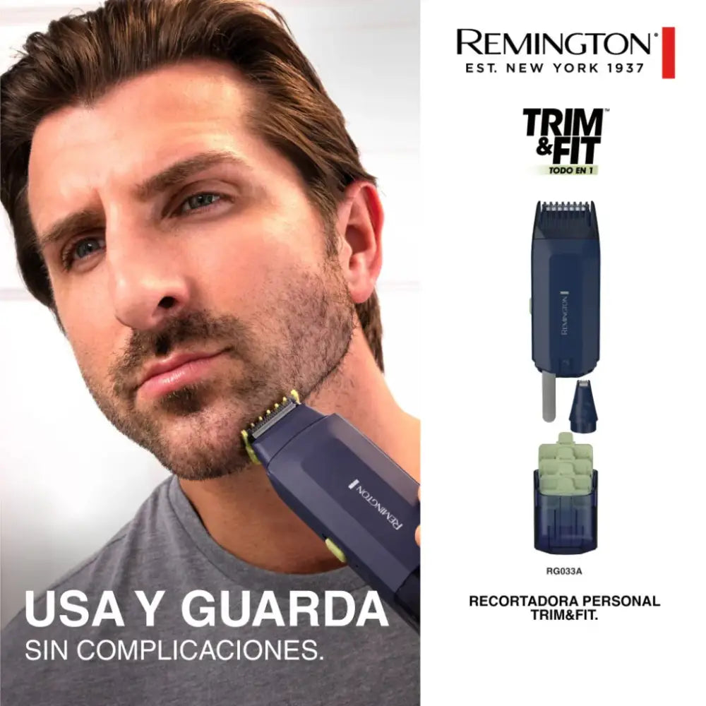 Cortadora de Cabello Remington Trim & Fit Groomer (RG033A-110F) - Cortadoras