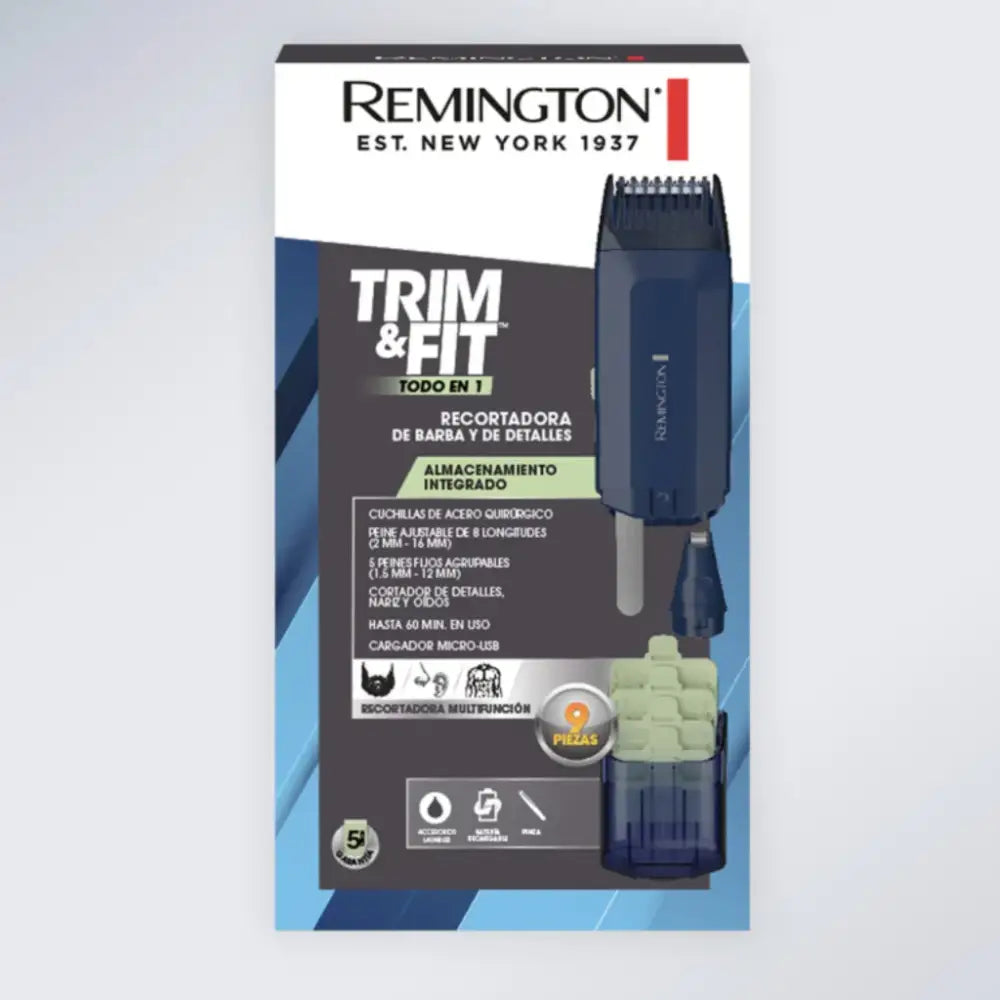 Cortadora de Cabello Remington Trim & Fit Groomer (RG033A-110F) - Cortadoras