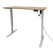 Escritorio con Ajuste de Altura Eléctrico Blanco Tokoa (OM-2225)