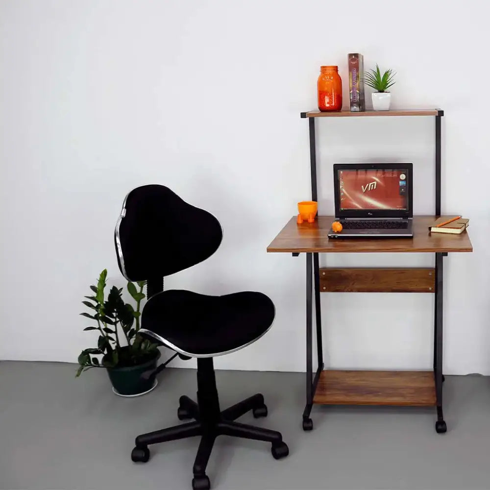 Escritorio Tokoa con Estante y Rodines (OM-2124) yapcr.com Costa Rica