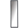 Espejo de Pared con Marco Plástico Negro 122cm x 30.5cm Tokoa (AC 692) Espejos