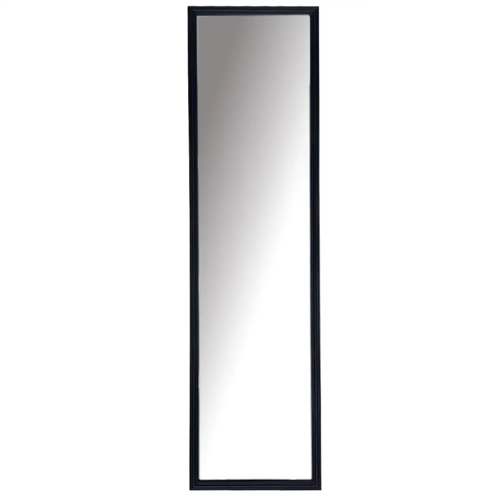 Espejo de Pared con Marco Plástico Negro 122cm x 30.5cm Tokoa (AC 692) Espejos