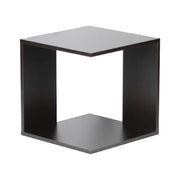 Estante de Cubo Roble Oscuro 38x38x38 cm Kenneth Cole (KCWD2022053-BR) - Mesa Esquinera