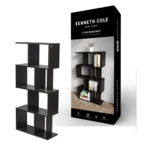 Estante Kenneth Cole 4 Niveles Color Negro (KCWD2022051-B) yapcr.com Costa Rica
