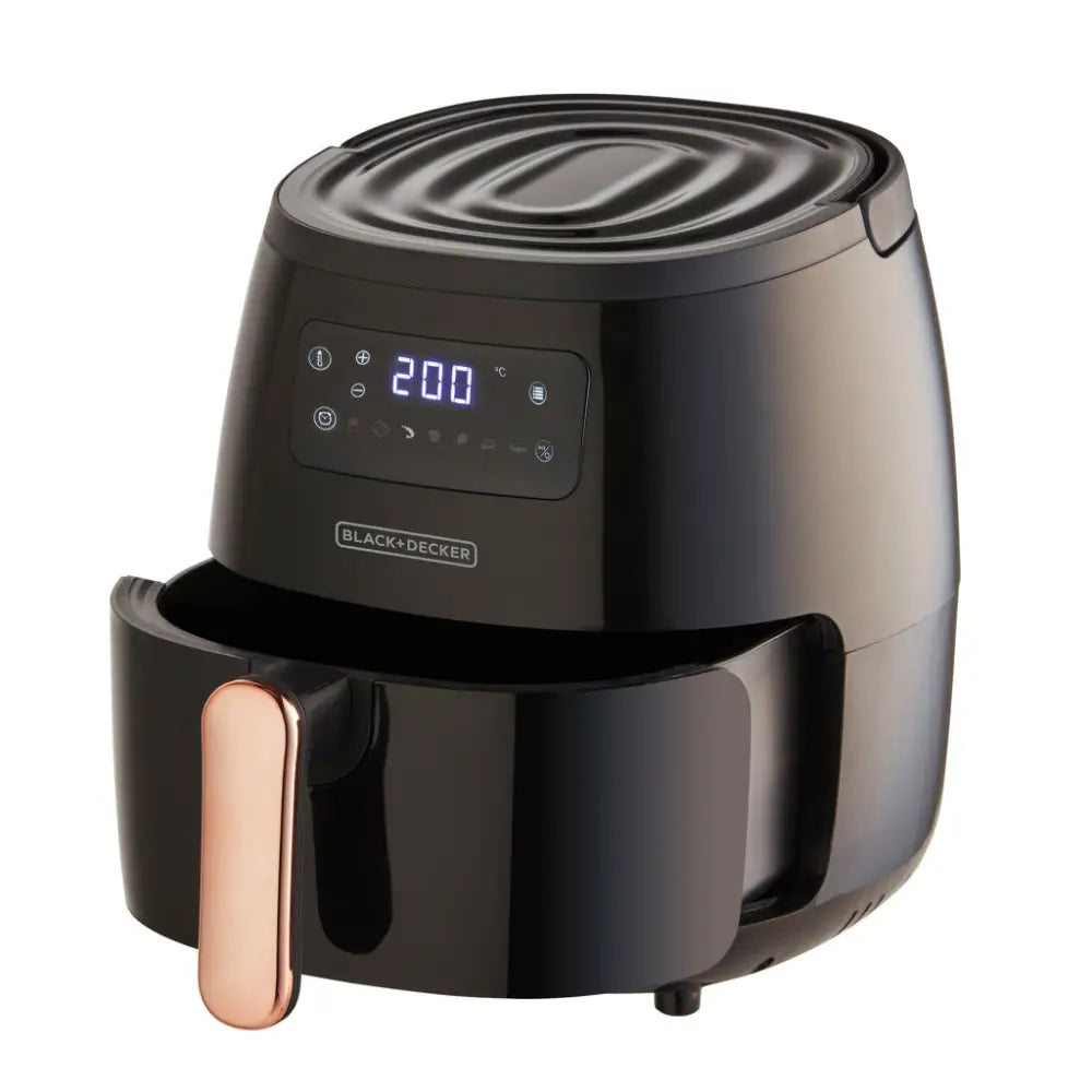 Freidora de Aire Digital 5.7 Litros Black + Decker Negra (HFD5055B) - Freidoras