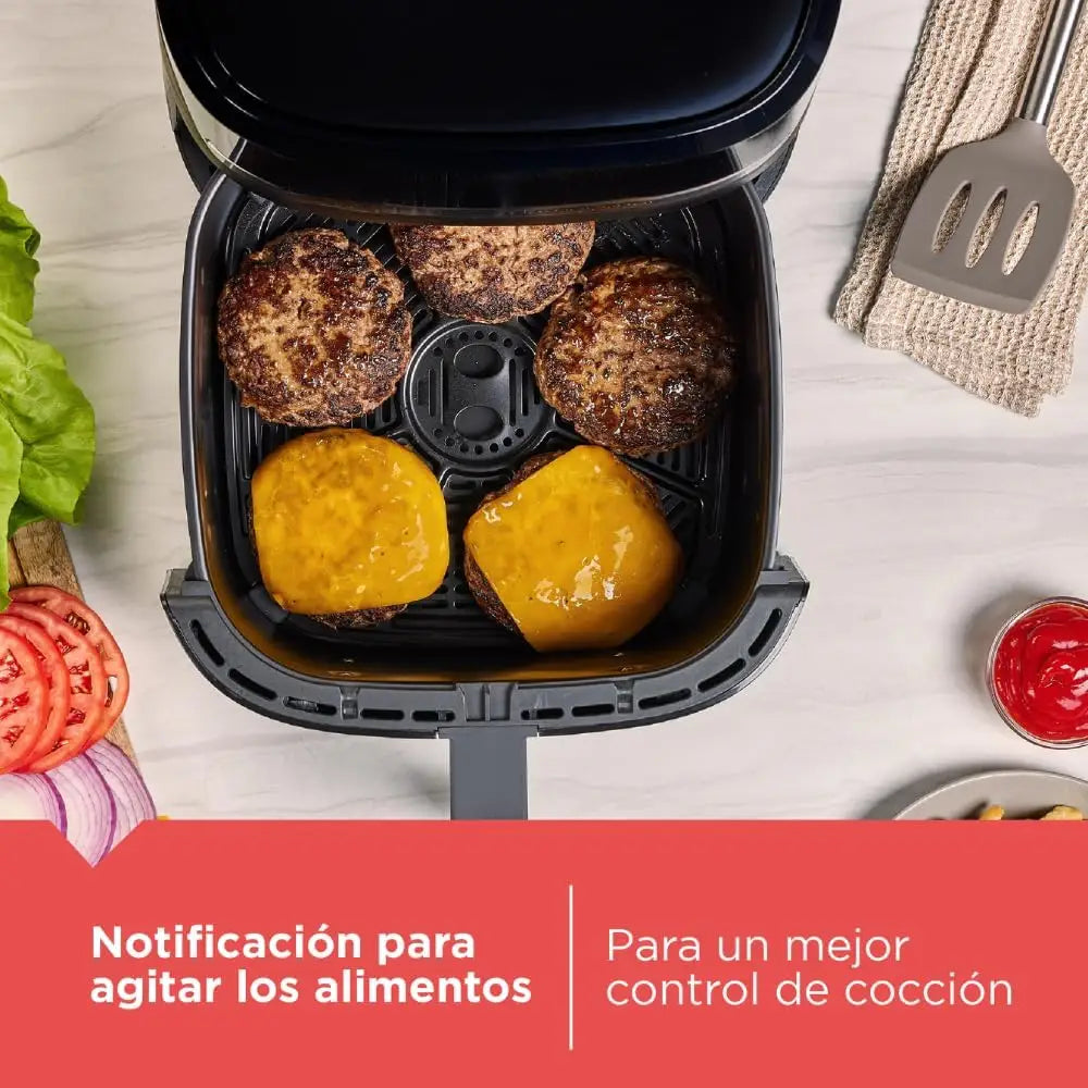 Freidora de Aire Purifry Digital 8 Litros Black + Decker Negra (AFBD82-1BDLA) - Freidoras