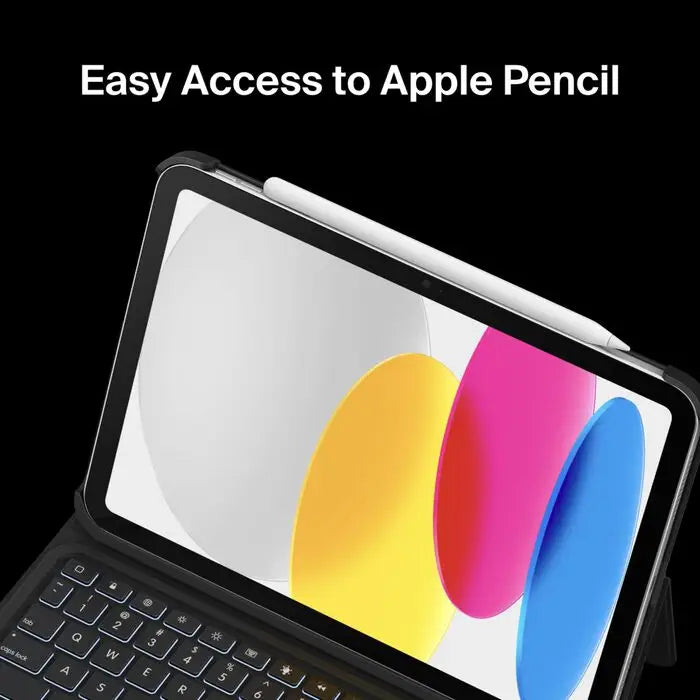 Funda con Teclado para iPad 10.9’’ 10ª Gen 11’’ A16 11ª - Belkin Negra (BBZ001TT-V3)