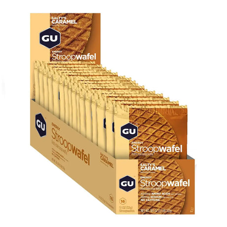 Galleta Energética GU Energy Caramelo Salado Caja 16 Unidades - Galletas Energéticas