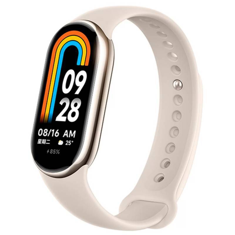 Pulsera Inteligente Xiaomi Smart Band 8 Oro Champán (46719) yapcr.com Costa Rica