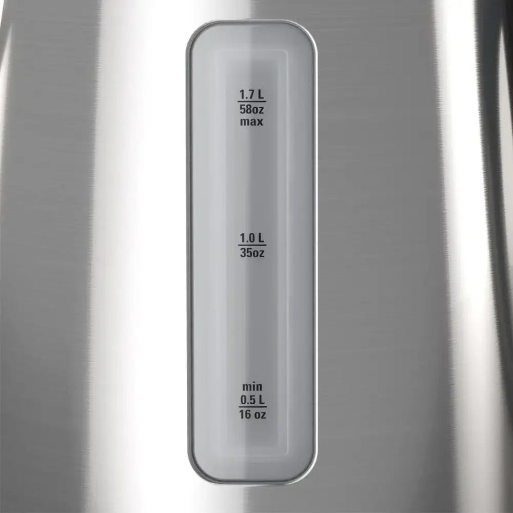 Hervidor de Agua Eléctrico Acero 1.7 Litros Black + Decker (KE2000SD) Hervidores