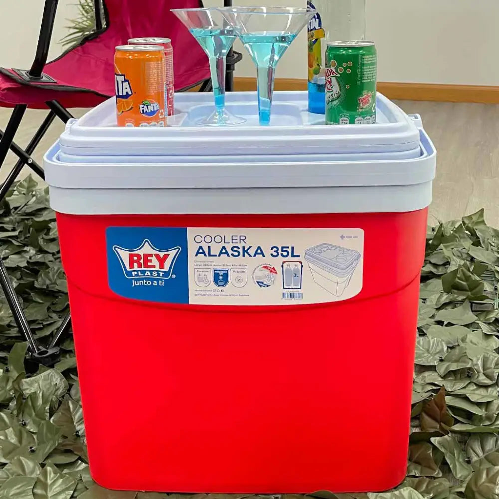 Hielera Reyplast Cooler Alaska 35 Litros (CQX001000) - Hieleras