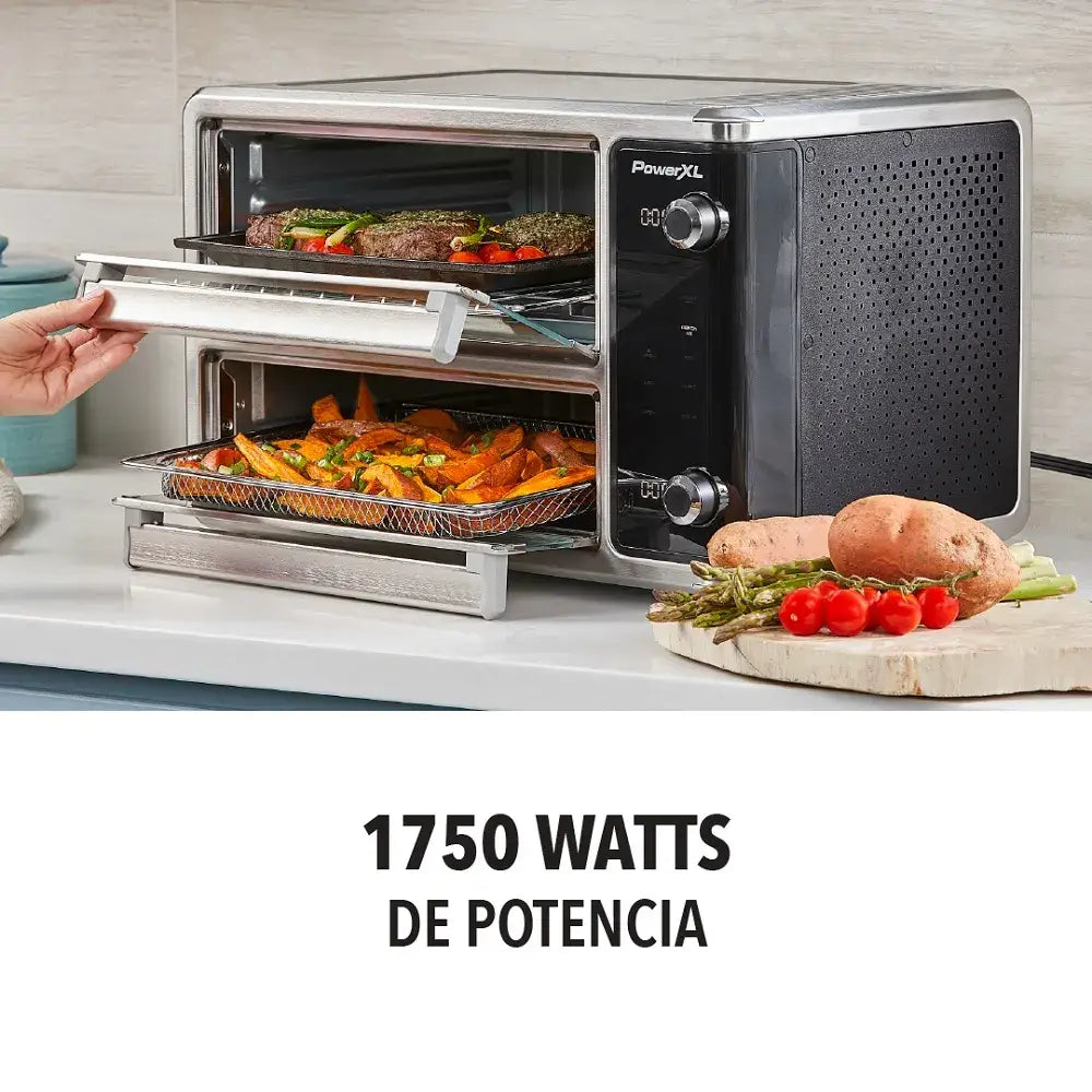 Horno Doble y Freidora de Aire SmartSynx Power XL (TO67D5-1SPLA) - Freidoras