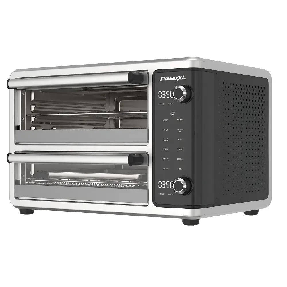 Horno Doble y Freidora de Aire SmartSynx Power XL (TO67D5-1SPLA) - Freidoras