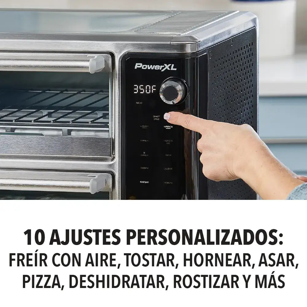 Horno Doble y Freidora de Aire SmartSynx Power XL (TO67D5-1SPLA) - Freidoras