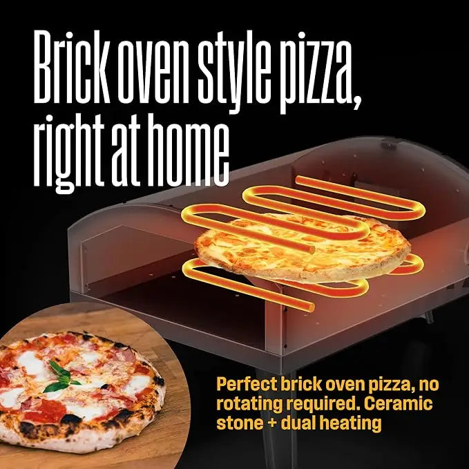 Horno Eléctrico para Pizza 12’’ Westinghouse (WBGLEG1201C18) - Hornos