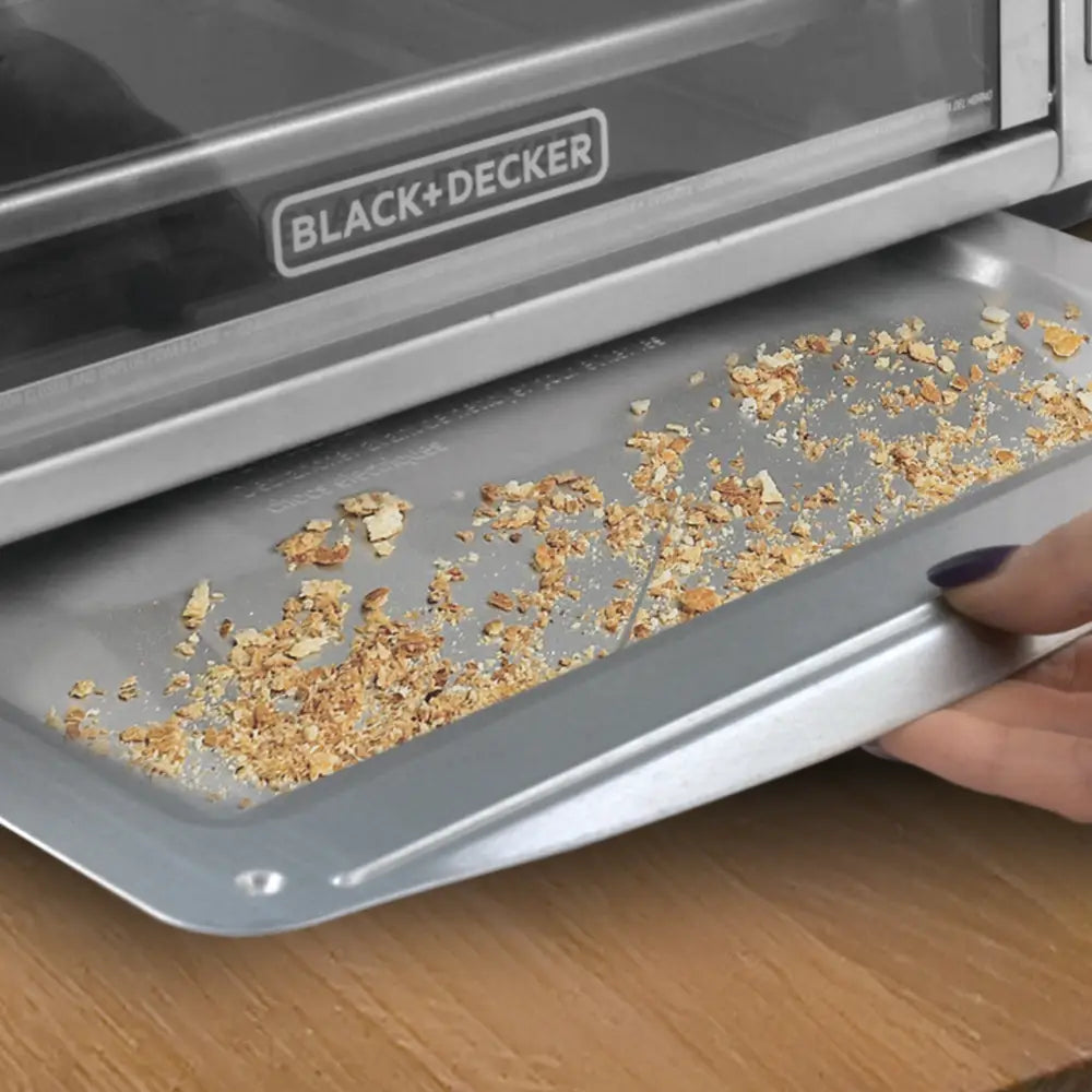 Horno Tostador con Freidora de Aire Black + Decker 9 Rebanadas(TO4315SS-LA) - Hornos Tostadores