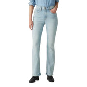 Jeans Levi’s 725 High Rise Bootcut - Mujer - Corte de Bota y Tiro Alto - Celeste Claro
