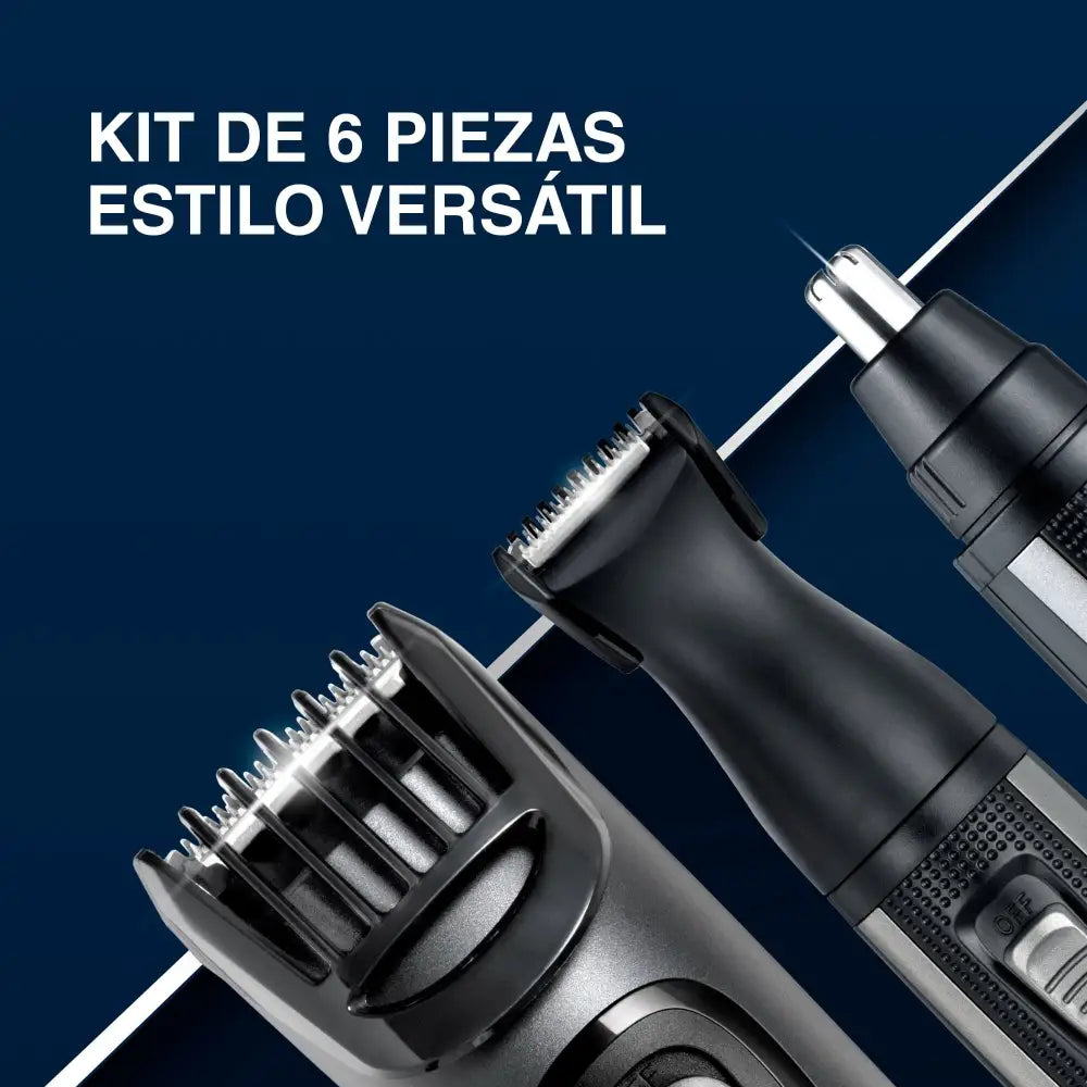 Kit Recortador de Barba Remington The Works (MB906) Detalladores Faciales
