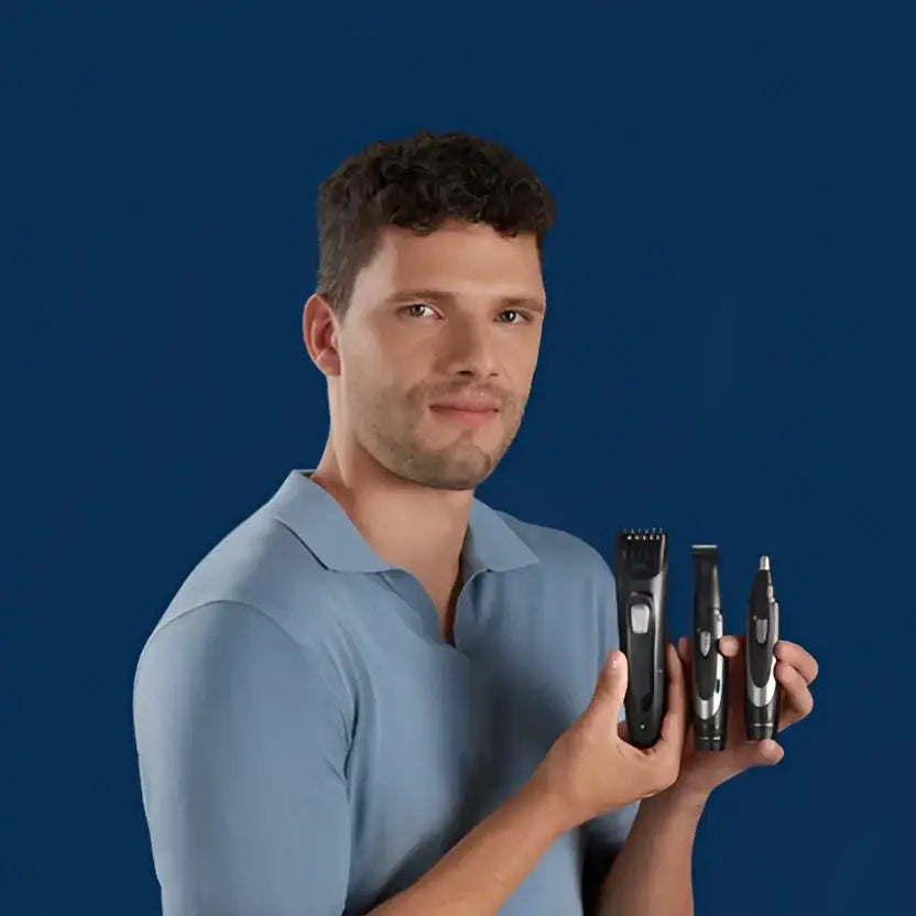 Kit Recortador de Barba Remington The Works (MB906) Detalladores Faciales