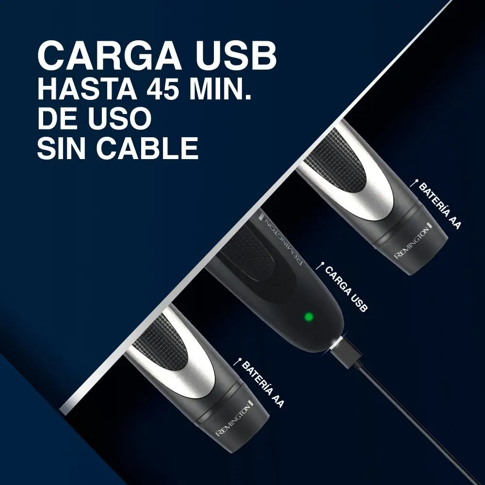 Kit Recortador de Barba Remington The Works (MB906) Detalladores Faciales
