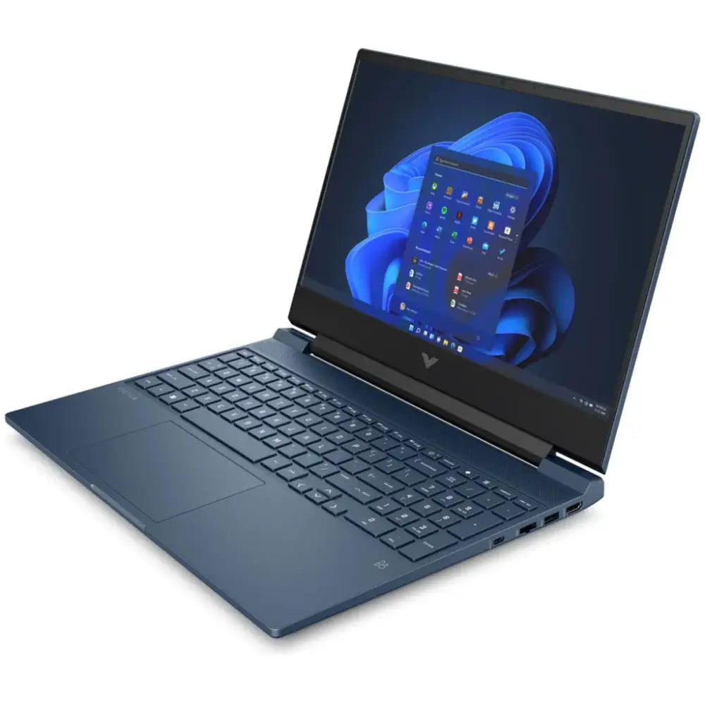 Laptop HP Victus - 15.6’’ Full HD 144 Hz - Intel Core i5-12450H - RTX 3050 - 8 GB RAM - 512 SSD - Azul (15-FA0033DX)