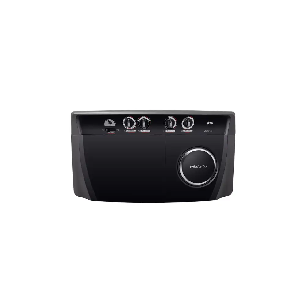 Lavadora Semiautomática LG 18KG Negra (WP18MAR) - Lavadoras