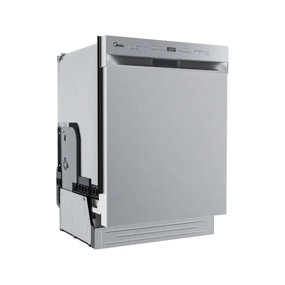 Lavaplatos Midea Sense Wash Empotrable 14 Servicios Silver (MDWPS1401KSS)