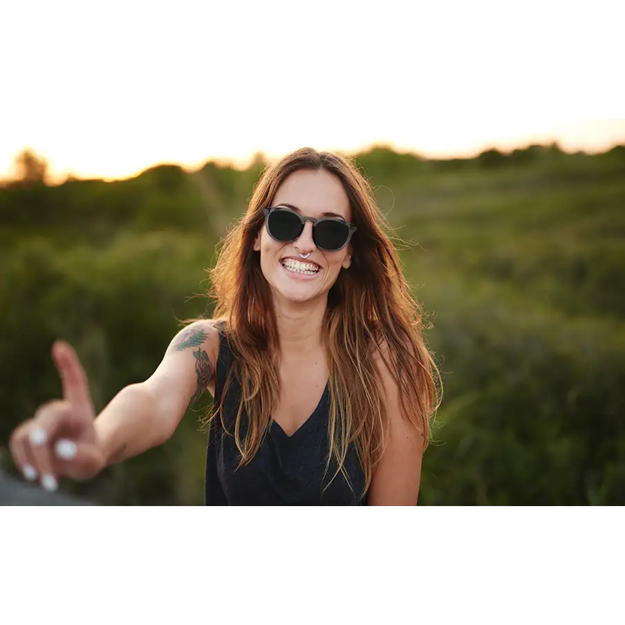 Lentes de Sol con Audio JBL SoundGear Frames Life Style Round Pearl (JBLSNDGEARFMSRPRL)