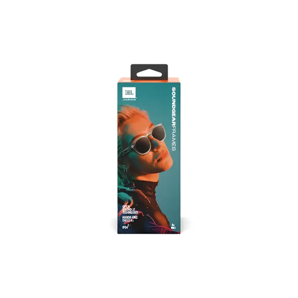 Lentes de Sol con Audio JBL SoundGear Frames Life Style Round Pearl (JBLSNDGEARFMSRPRL)