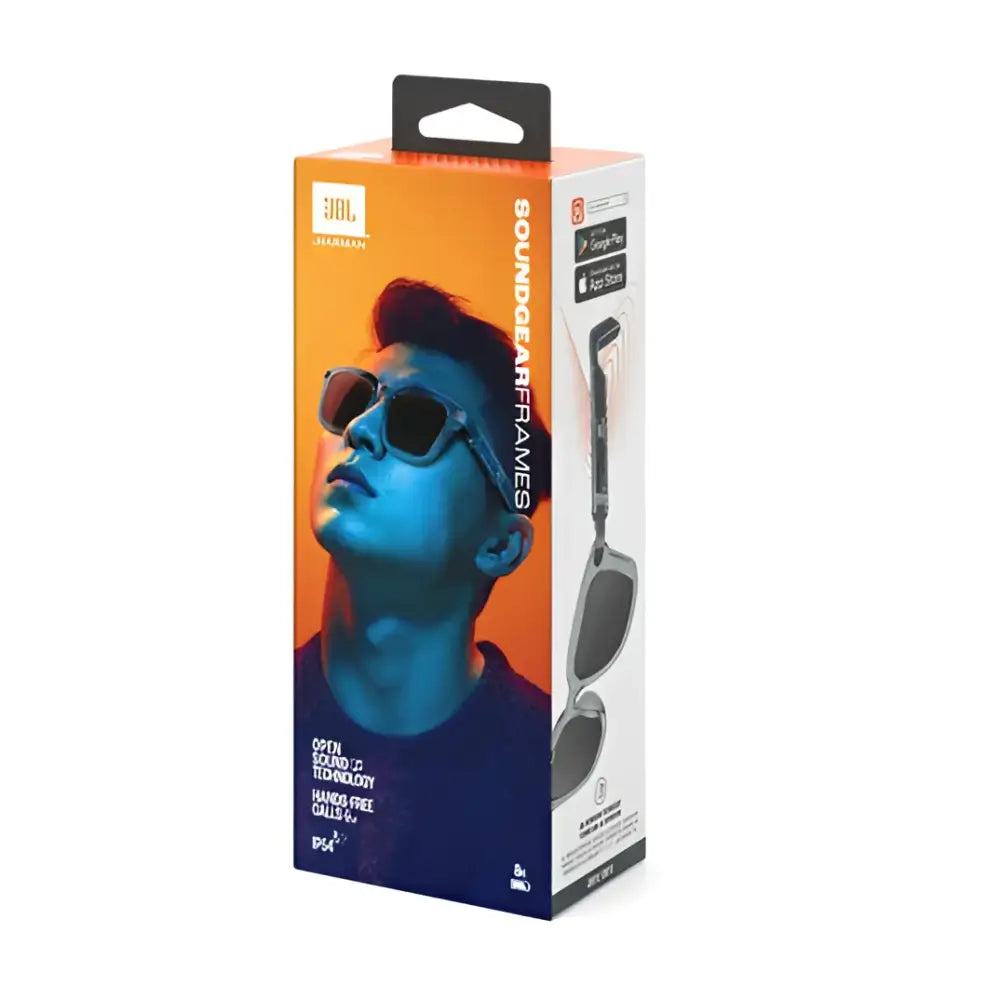 Lentes de Sol con Audio JBL SoundGear Frames Life Style Square Onyx (JBLSNDGEARFMSSONX)