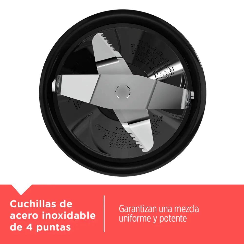 Licuadora Black + Decker Digital 700 Watts Vaso de Vidrio (BL0976-1MDLA) - Licuadoras