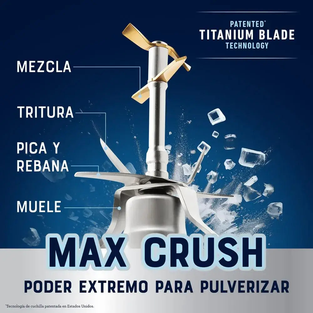 Licuadora Profesional Xtreme Mix Frasco de Vidrio 2 Litros Oster (BLSTXPG-BW) - Licuadoras